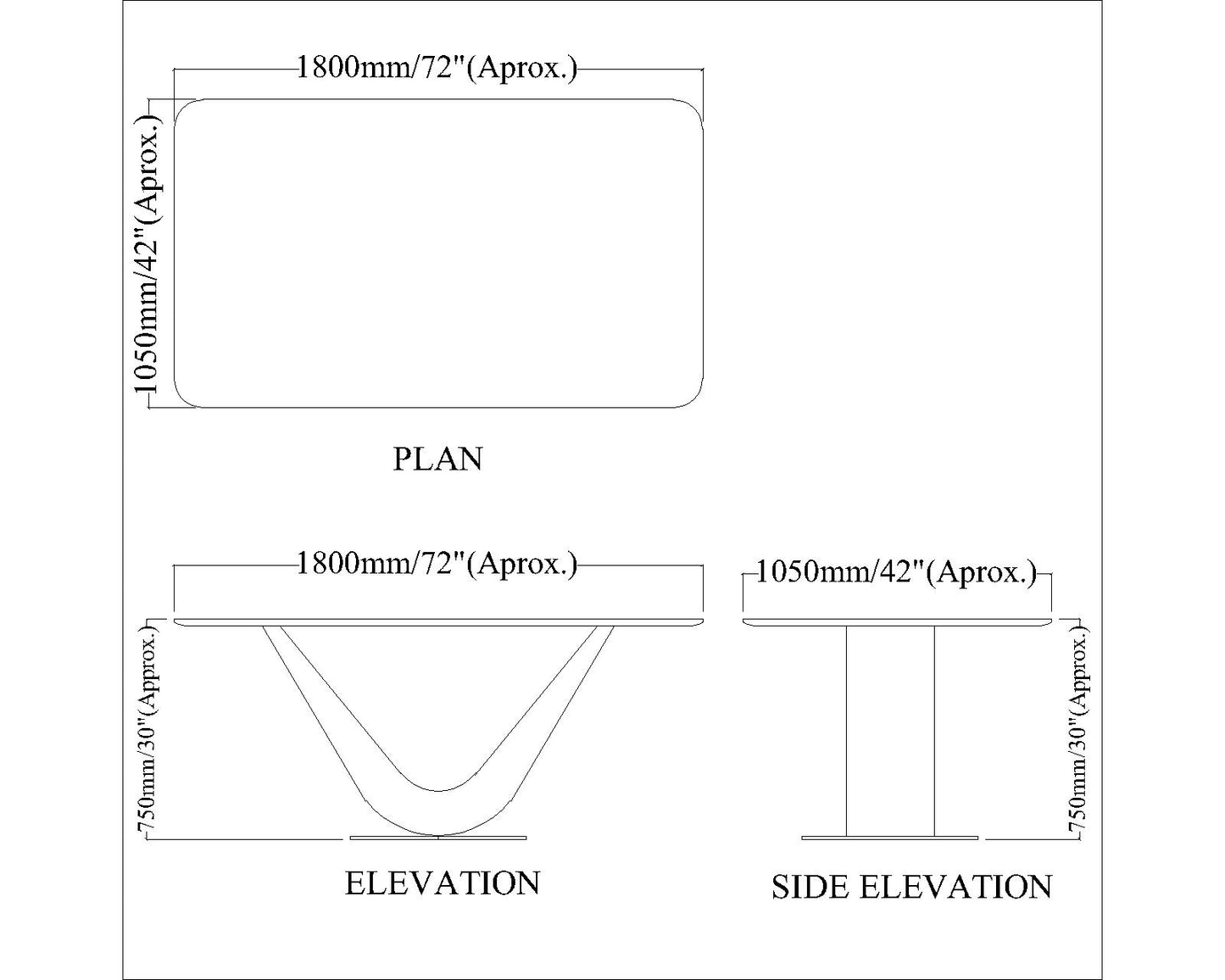 Dining Table, Dining Table in Black & Golden Color, 6 Seater Dining Table, Dining Table for Family, Dining Table - IM12230