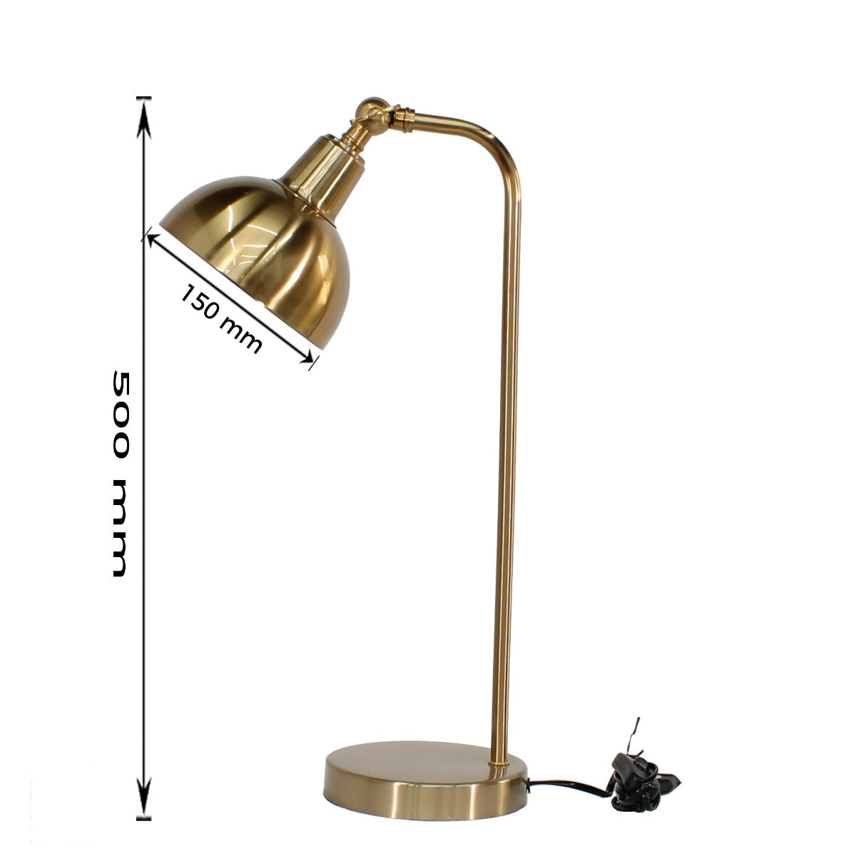 Table Lamp, Gold Table Lamp, Table Lamp for Living & Bredroom Area, Table Lamp - EL - 14001
