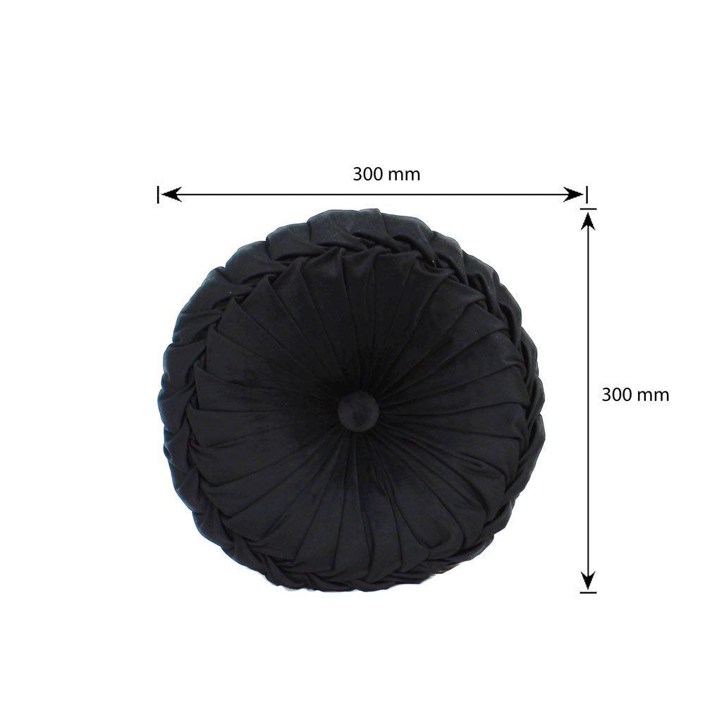 Cushion , Cushion in Round Shape ,Cushion for Car , Cushion in Yellow Color , Puffy Seater for Sofa , Puffy Seater for Chair , Cushion - EL - 15008