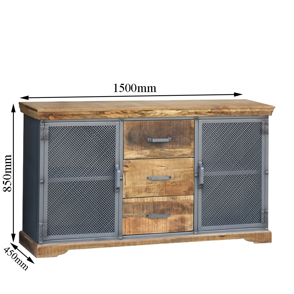 Cabinet, Brown & Grey Cabinet , Cabinet with Drawer, Cabinet with Shutter, Cabinet - EL - 10055