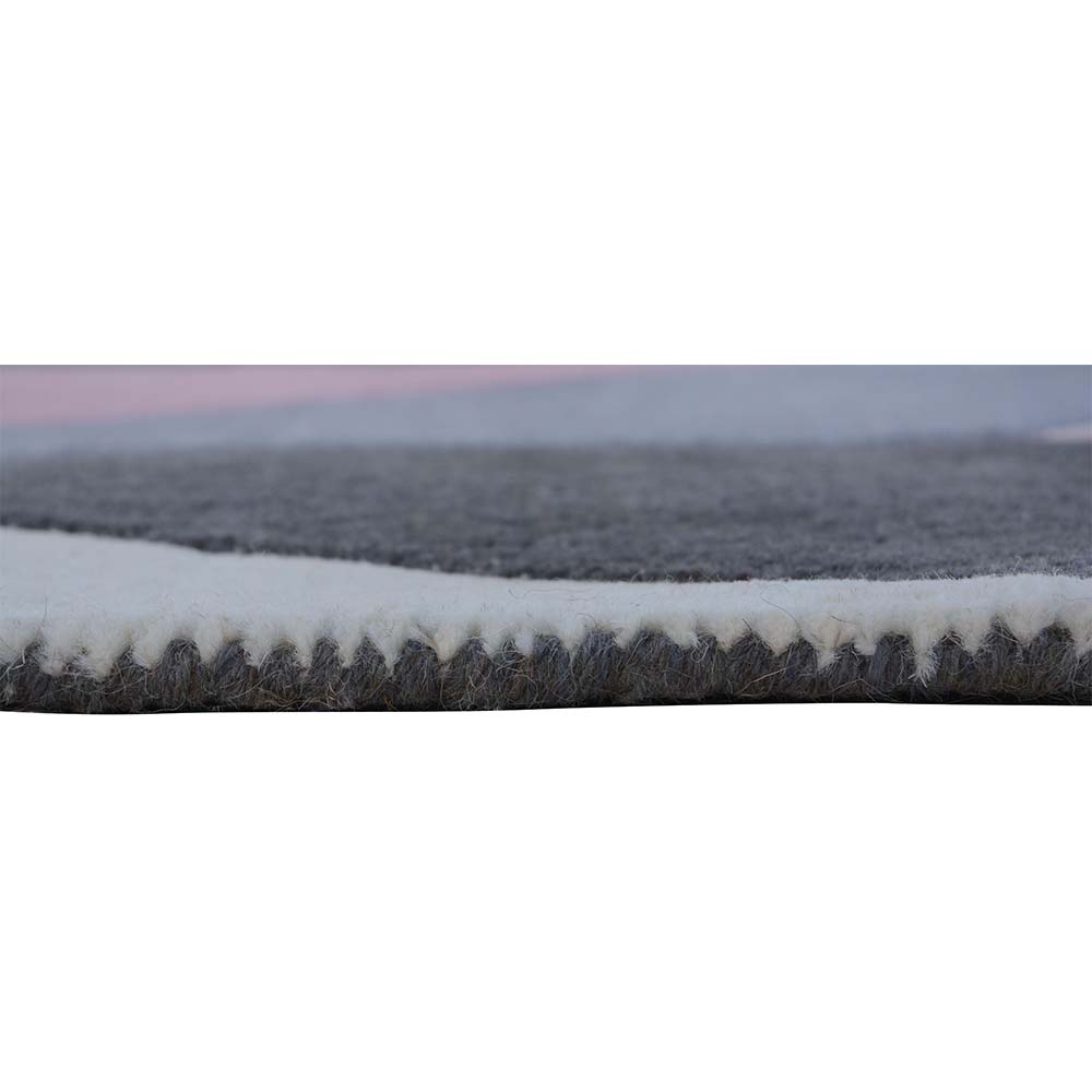 Rugs, (Presto), ICHT1054C3X5, Pink, Grey and Ivory Geometric Hand Tufted Wool Carpet-EL15896-36X60 inches