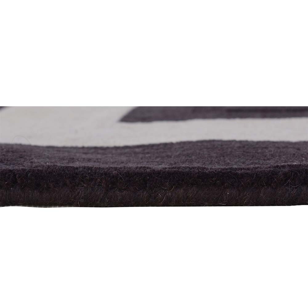 Rugs, (Presto), ICHT1142C5X8, Brown & Beige Solid Hand Tufted Wool Carpet-EL15917-60X96 inches