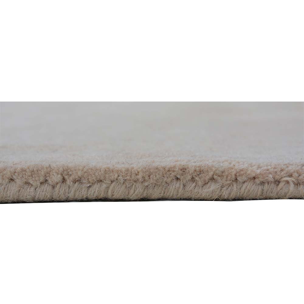 Rugs, (Presto) ICHT1173C3X5, Beige Solid Hand Tufted Wool Carpet - EL15930