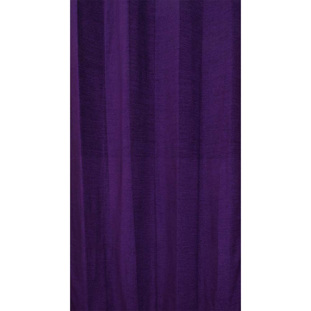 Curtain, (Presto) ICMSH07_W2, Purple colour Solid Window curtain Set of 2, Curtain-EL16031-44X60 inches