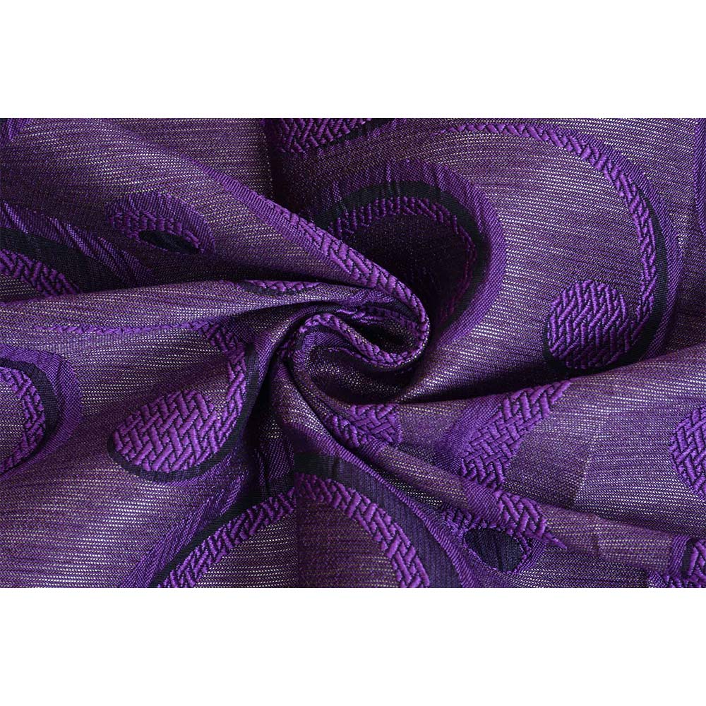 Curtain, (Presto) ICSST407_D2, Coffee colour solid Door curtain Set of 2, Curtain-EL16046-44X84 inches