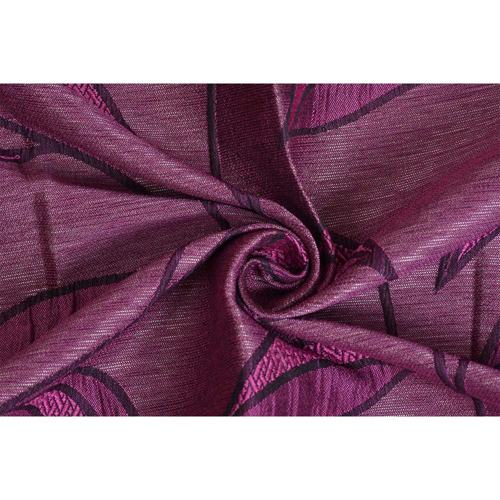 Curtain, (Presto) ICSST424_D2, Pink colour solid Door curtain Set of 2, Curtain-EL16049