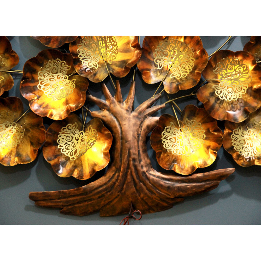 Wall Art, M444 (Malik Designs), Stree of Life Metal Wall Art Thal Design Bedroom Decor, Wall Art - EL2219