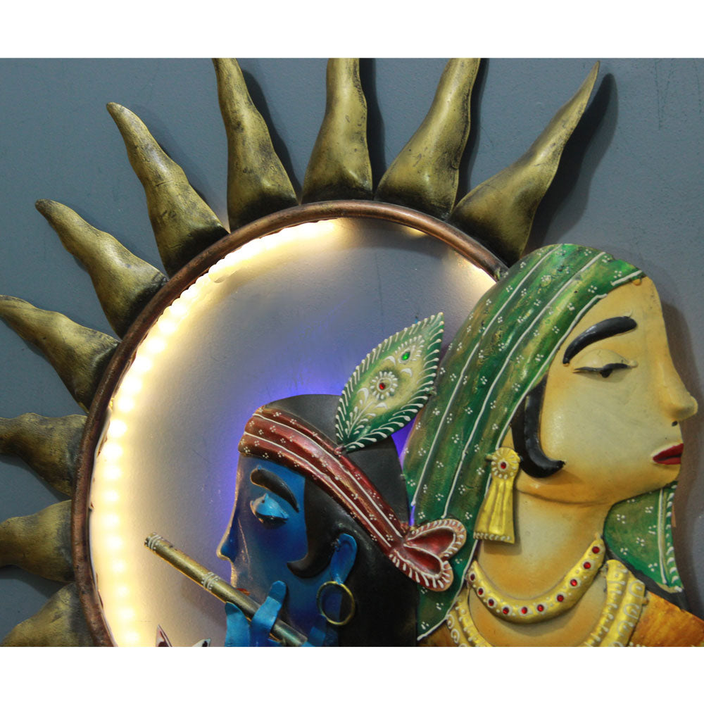 Wall Art, M828 (Malik Designs), Krishna & Radha Wall Decor, Wall Art - EL2220