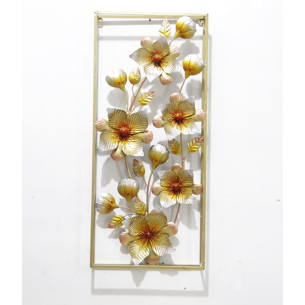 Wall Art, M1384 (Malik Designs), Iron Abstract Wall Art Frame In Multicolour , Wall Art - EL2224