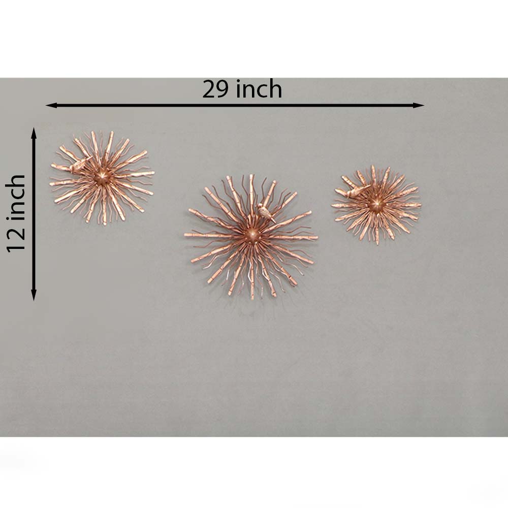 Wall Art, (DWP111061) Cocovey Homes, Copper Bird Wall Art, Wall Art - EL2259