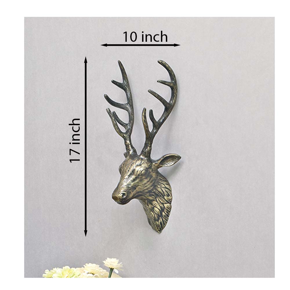 Wall Head, (HDM111036) Cocovey Homes, Antique Gold Wall Head, Wall Head - EL2277