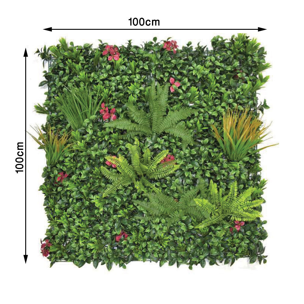 Wall Plants, (Dekorr) AG-9038 BG2950TU4926BG, Artificial Wall Plants, Outdoor Wall Decor Plants, Wall Plants - EL2318