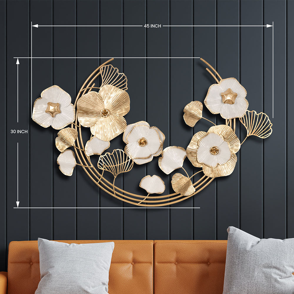 Wall Art, UAW021(UA OVERSEAS), Classy Gold Wall Art, Metal Wall Art , Wall Art - EL2360