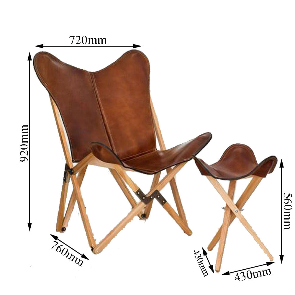 Chair, Brown Chair, Chair with Wooden Legs, Chair- EL6057