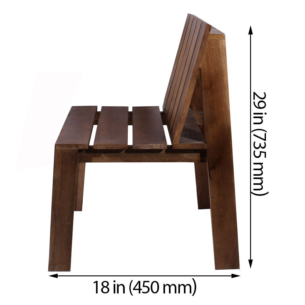 Chair, Chair with Brown Color, Chair in Solid Wood, Chair for Home, Chair - EL6061
