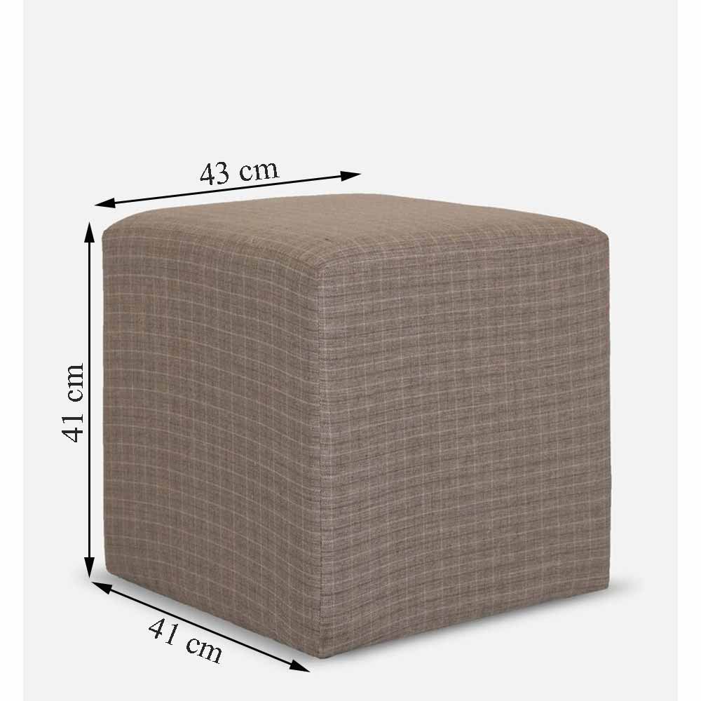 Ottoman, (FN1982018-S-PM29017) Mubelcasa, Polyester, Square, Ottoman - EL6120