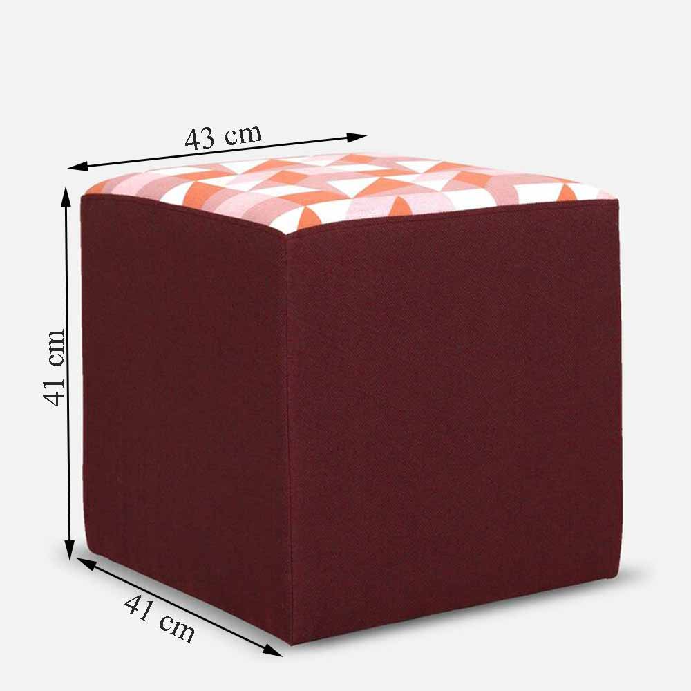 Ottoman, (FN1982020-S-PM29017) Mubelcasa, Polyester, Square, Ottoman - EL6122
