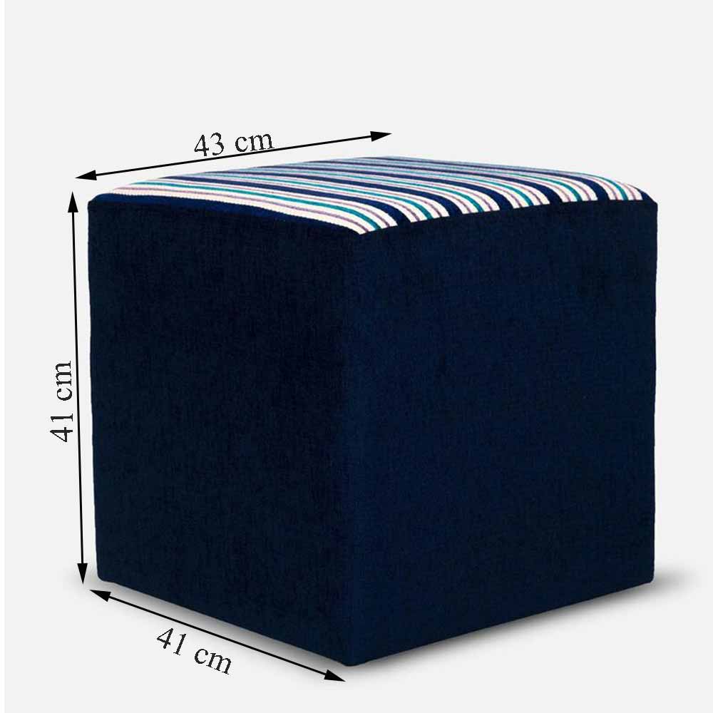 Ottoman, (FN1982021-S-PM29017) Mubelcasa, Polyester, Square, Ottoman - EL6123