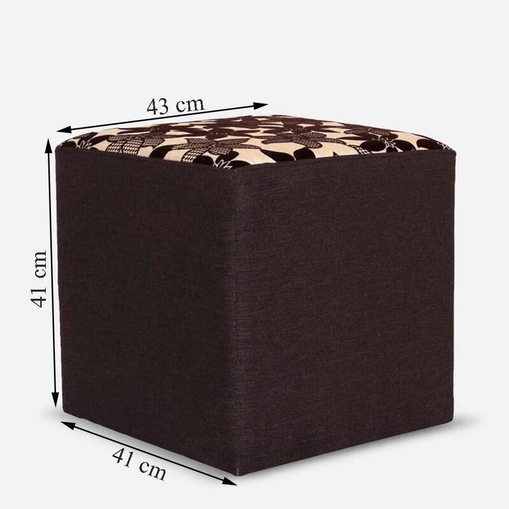 Ottoman, (FN1982022-S-PM29017) Mubelcasa, Polyester, Square, Ottoman - EL6124