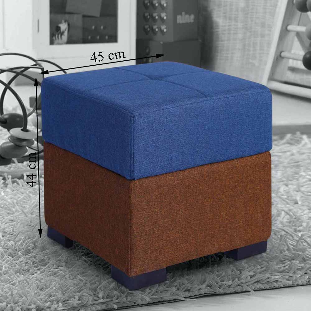 Ottoman, (FN1668194-S-PM29017) Mubelcasa, Polyester, Square, Ottoman - EL6128