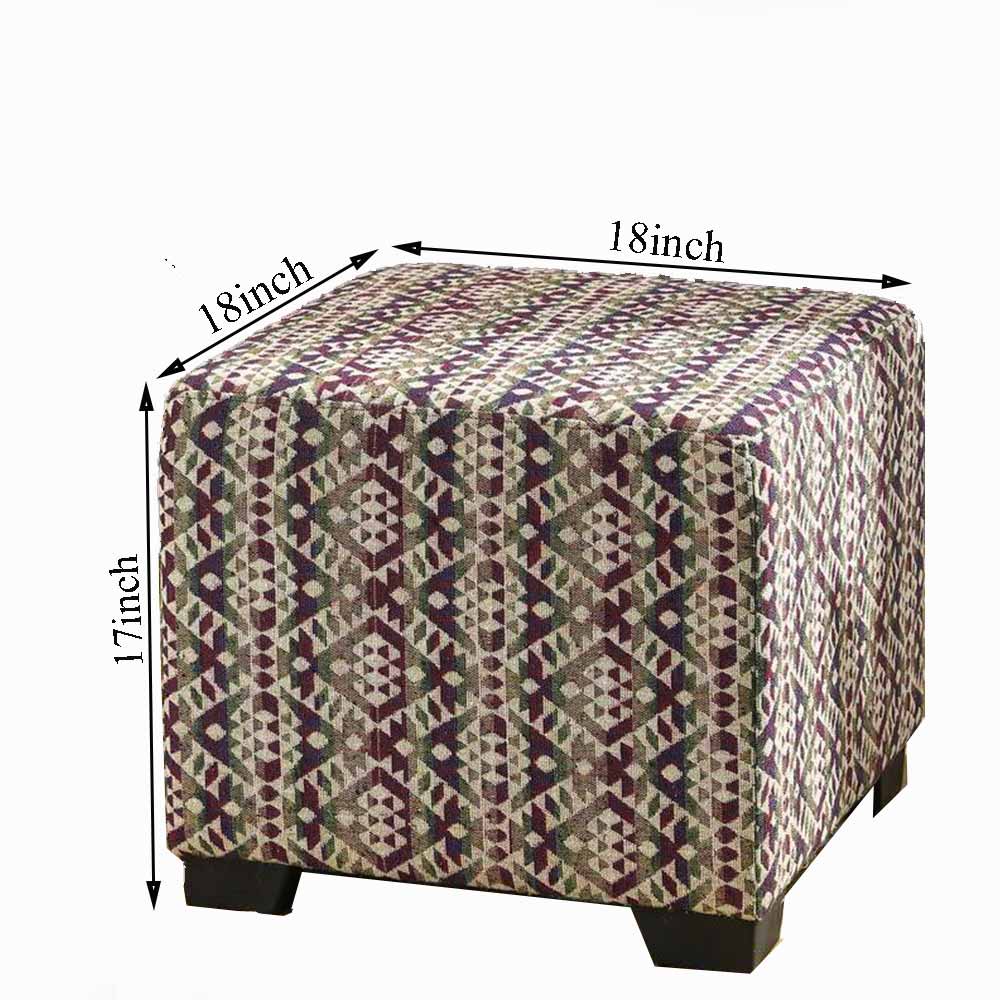 Pouffe, FN1680489-S-PM29017 (Mubelcasa), Multicolor Pouffe, Living & Bedroom Area, Pouffe - EL6133