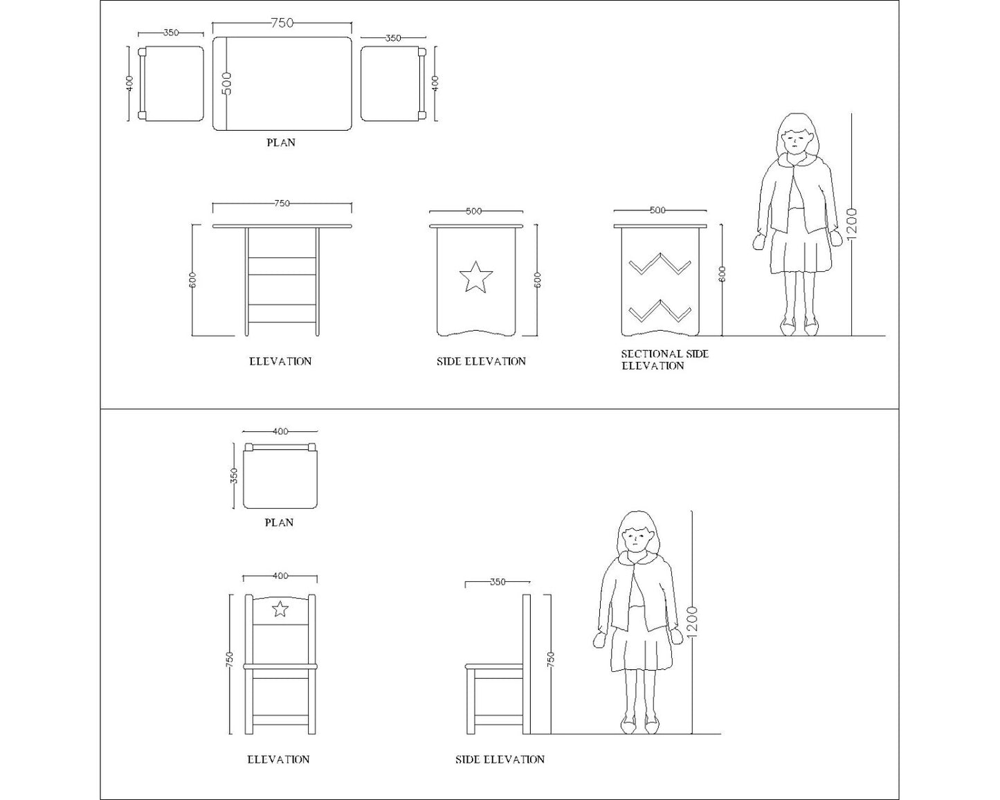 Kids table, Kids chair, study table, kids study table, square table, table chair set, chair, playing table , table, Study sets -Table and chair set- EL 5001