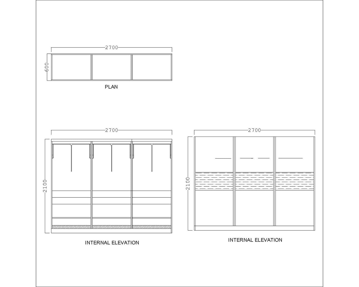 Wardrobe, Wardrobe Hanging Space, Wardrobe Open Shelf, Wardrobe Sliding Shutter,Wardrobe Drawer, Shoe Space with Wardrobe, White & Wood Wardrobe, Wardrobe - EL- 7003