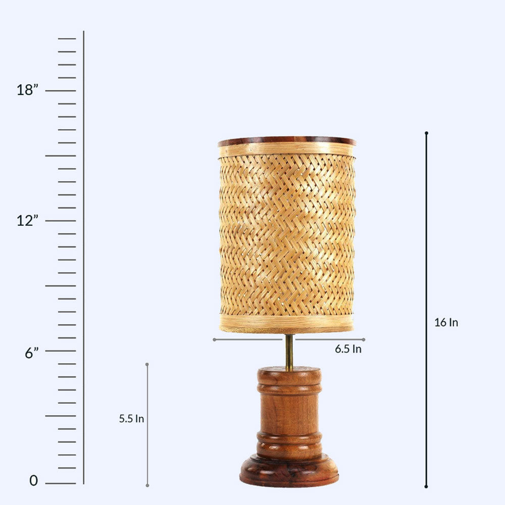Table Lamp(KCTLA2), Brown Color, Aloha 16" Table Lamp, Table Lamp - IM14169