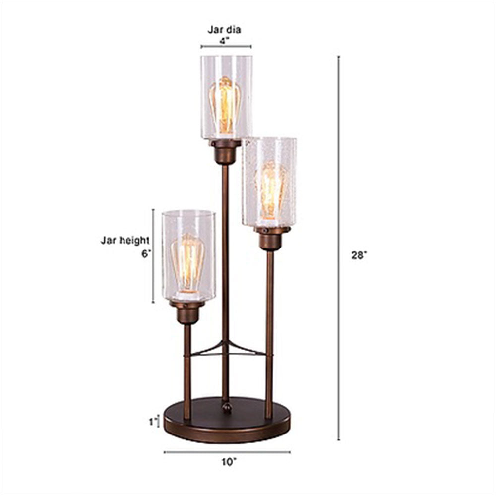 Table Lamp, Three Horn Table Lamp (Sizzling Lights), Nightstand Lamp, Table Lamp - IM14193