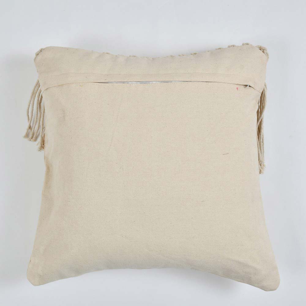 Cushion Cover, (i336_16_1), Cushion With OFF-White Color, Cushion For Living & Bedroom Area, Cushion - IM15217