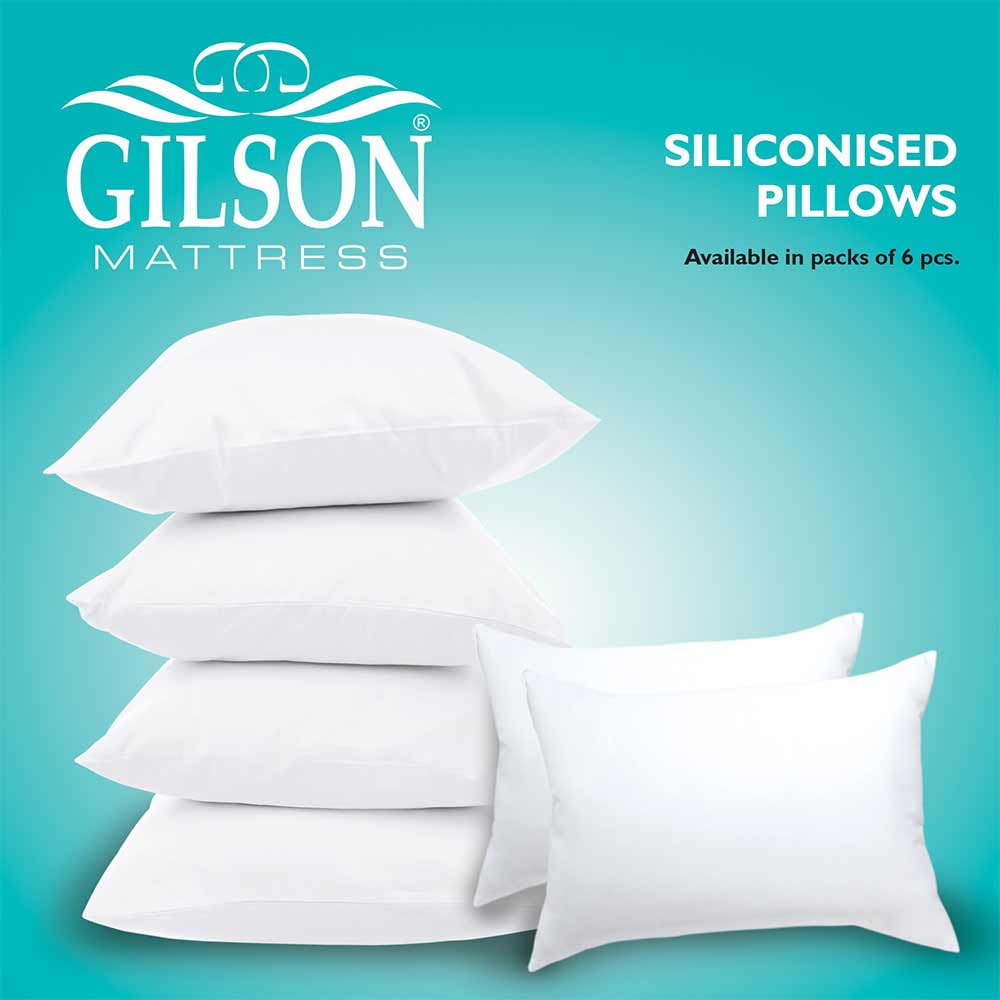 Sleeping Pillow (KZSP659), Cushion with Cotton, White Color Cushion, Set of 6, Sleeping Pillow - IM15491