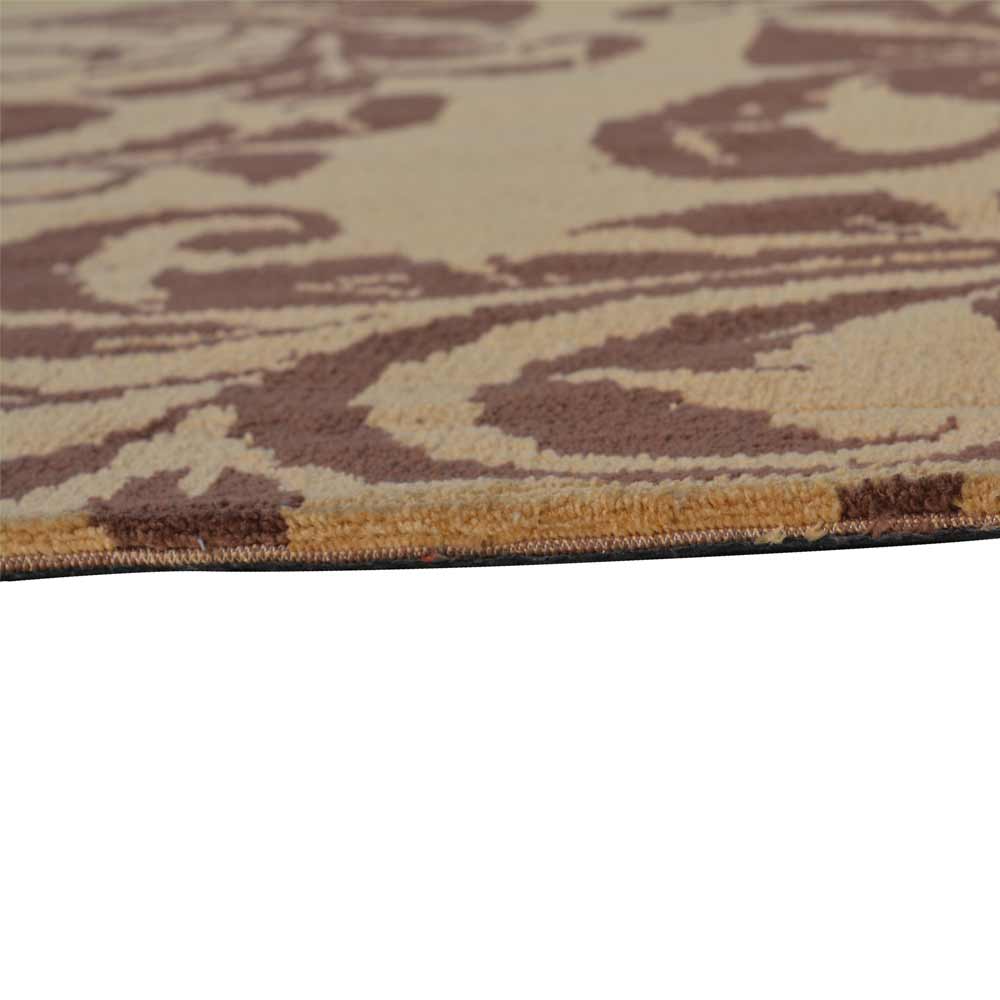 Rugs, (Presto) ICKC51C3X5, Brown & Gold Abstract Polyester Carpe-IM15898-36X60 inches