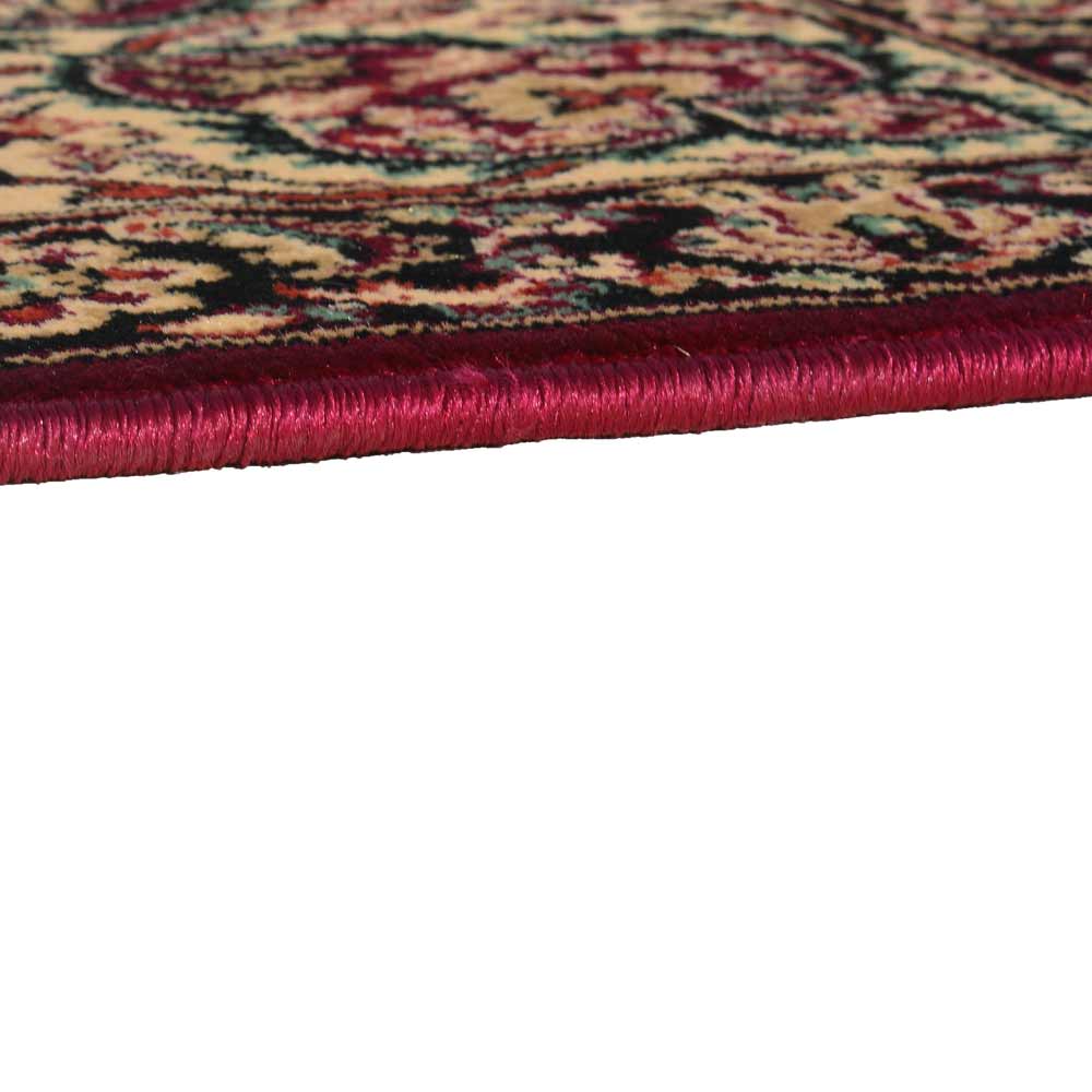 Rugs, (Presto) ICLCD143REDC4X6, Red Polyproplene Ethnic Carpet-IM15907-48X72 inches