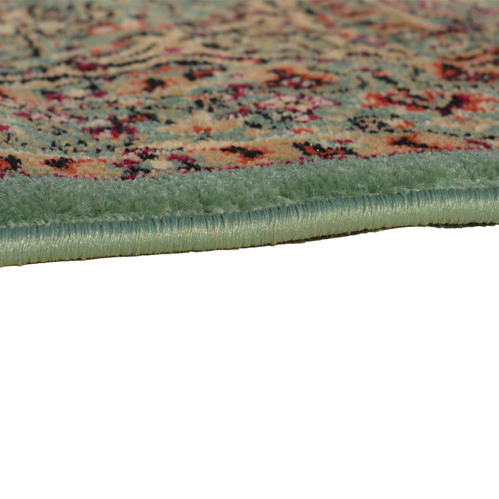 Rugs, (Presto) ICLCD158GREENC6X9, Green Polyproplene Ethnic Carpet-IM15909-72X108 inches