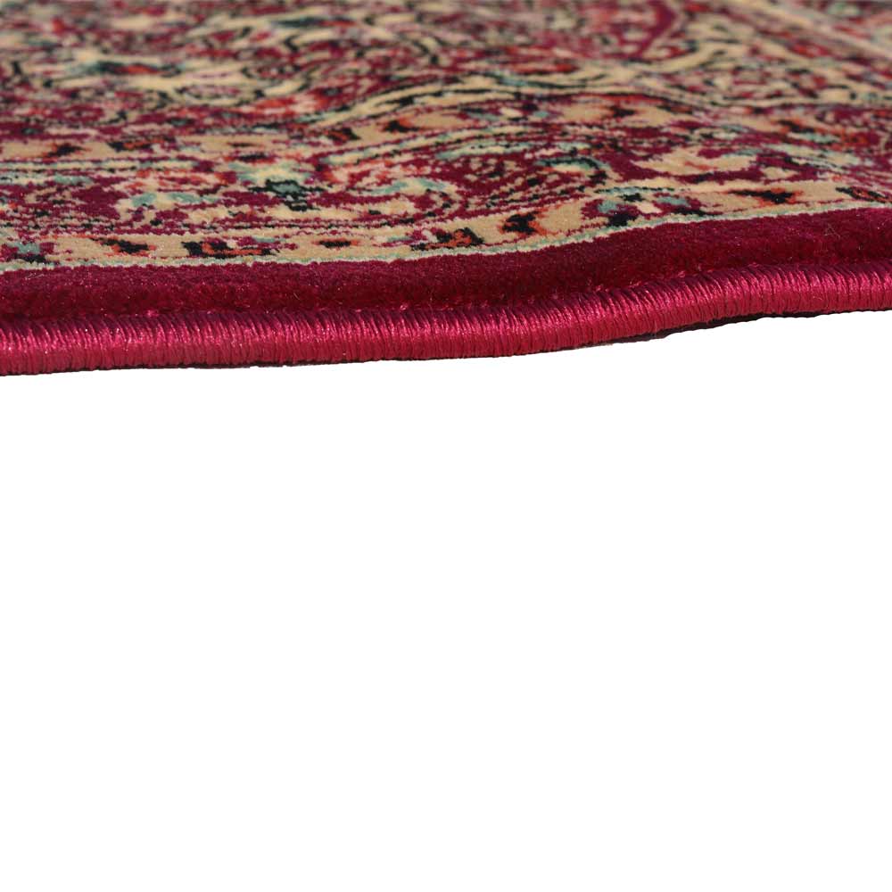 Rugs, (Presto) ICLCD160REDC5X7, Red Polyproplene Ethnic Carpet-IM15911-60X84 inches