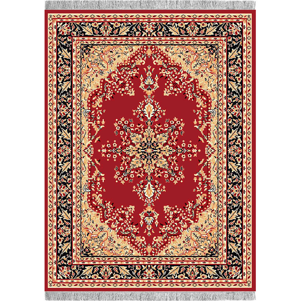 Rugs, (Presto) ICLMH614REDC3X5, Red Color Traditional Carpet-IM15923-36X60 inches