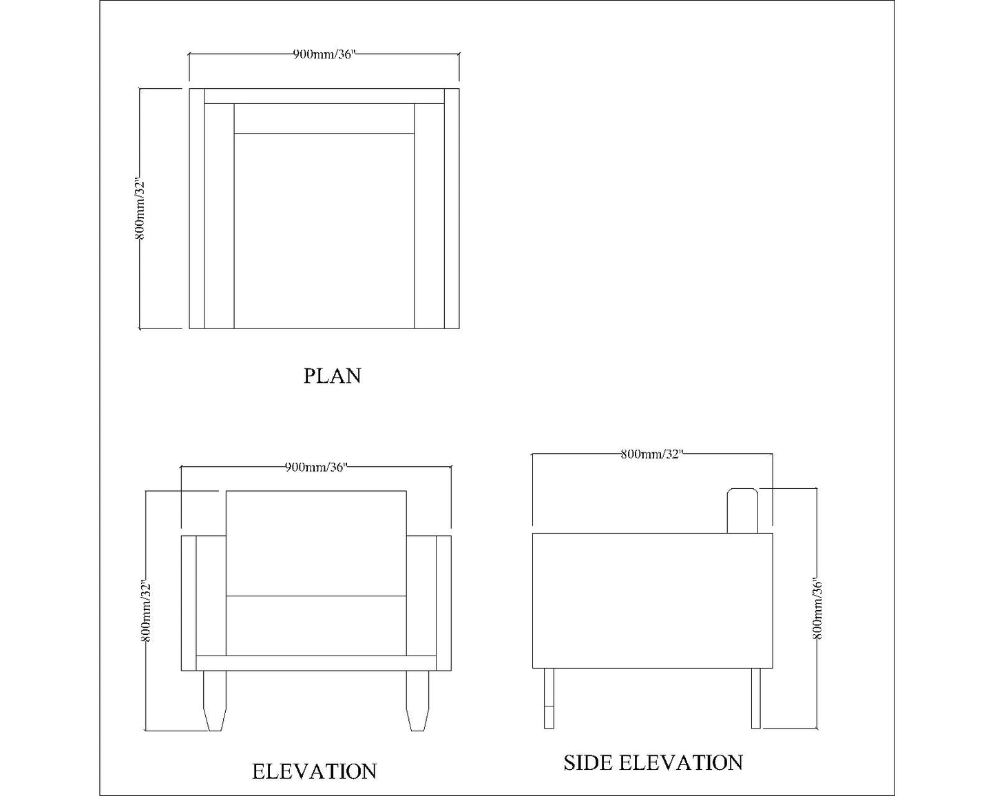 Sofa, Sofa in Light Brown Color, Sofa for Living Room, Sofa in Wood, Sofa - IM4072