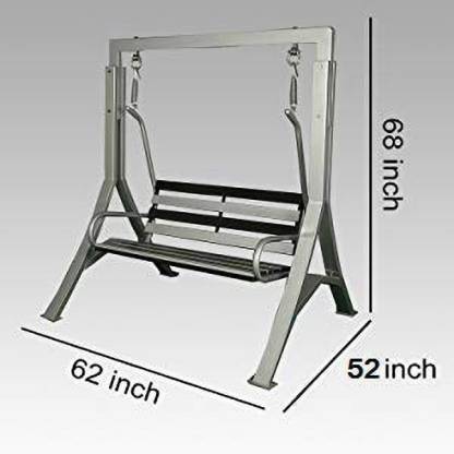 Simple and stylish Sturdy and durable jhula, Comfortable seats for people, Suitable for both indoor, porch and balcony, Swing - IM6073
