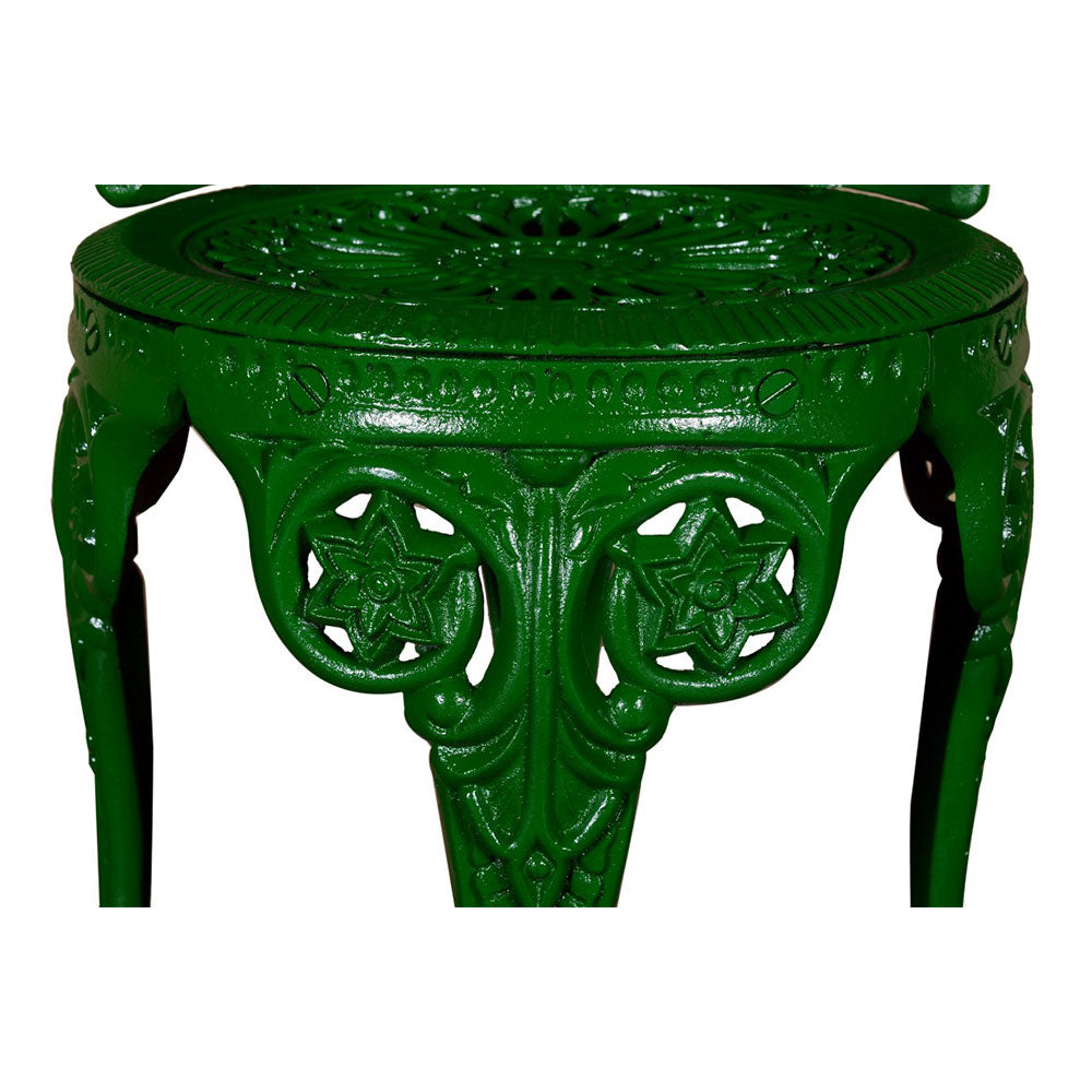 Chair, DGC - 002 -GREEN (DWARKA ART INDIA), Designer Chair, Cast Aluminium Chair, Chair - IM6099