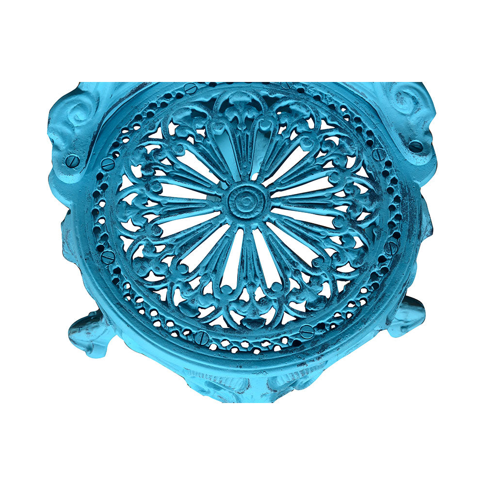 Chair, DGC - 006 - SKY BLUE (DWARKA ART INDIA), Designer Chair, Cast Aluminium Chair, Chair - IM6107