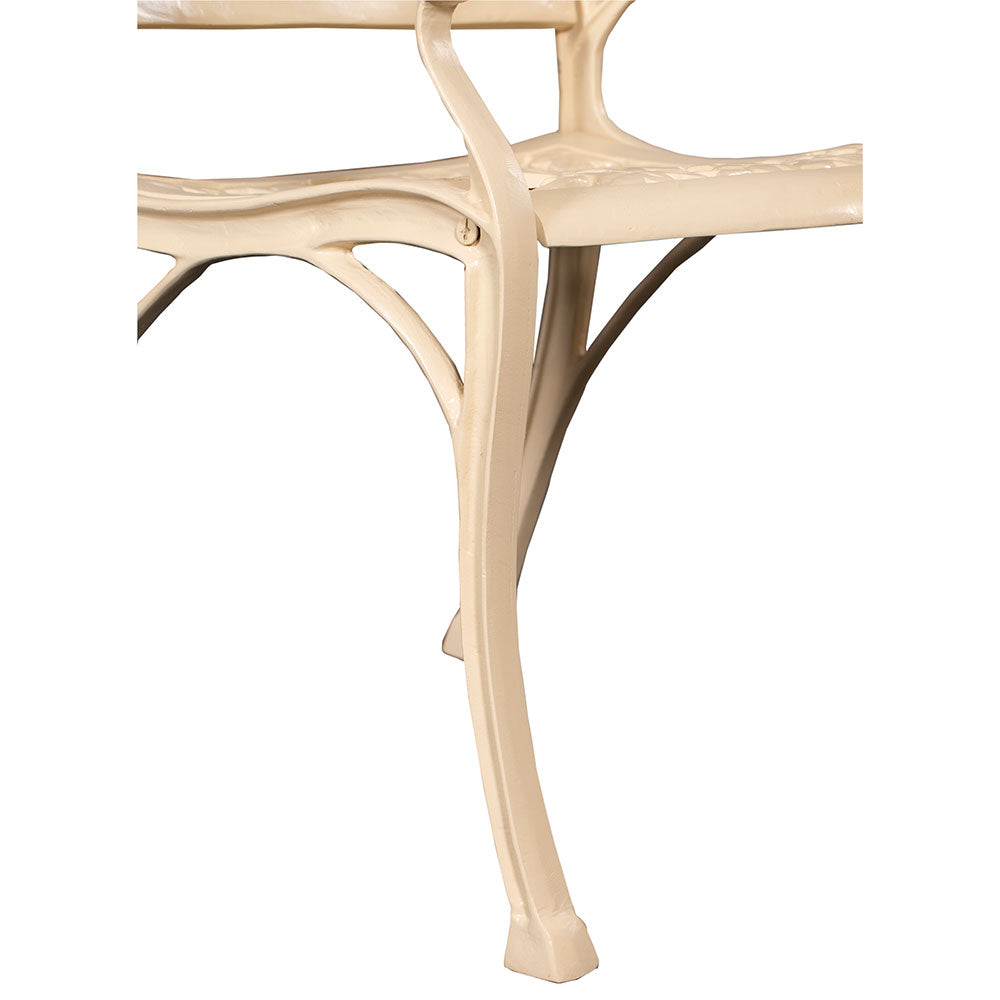 Chair, DGC-001 - ANTIQUE IVORY (DWARKA ART INDIA), Designer Chair, Cast Aluminium Chair, Chair - IM6108