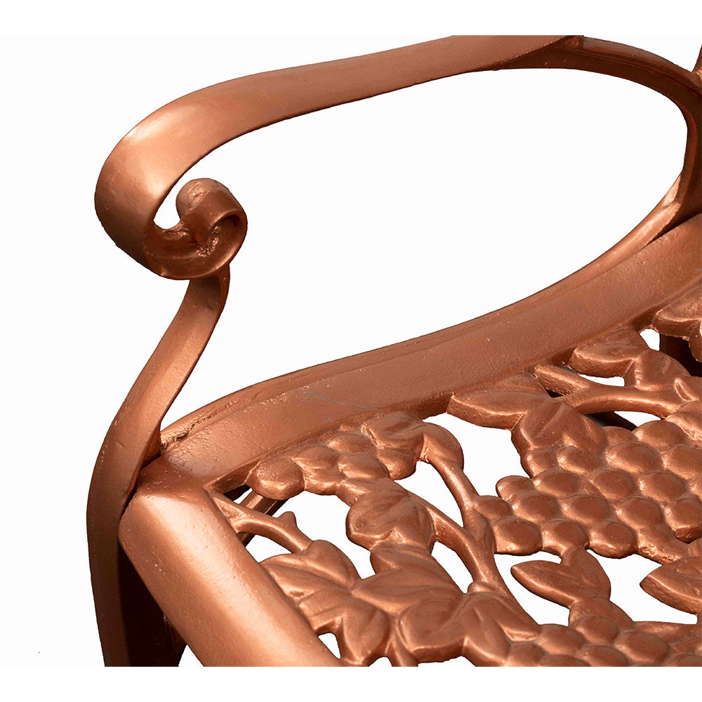 Chair, DGC-001 - GOLD (DWARKA ART INDIA), Designer Chair, Cast Aluminium Chair, Chair - IM6109