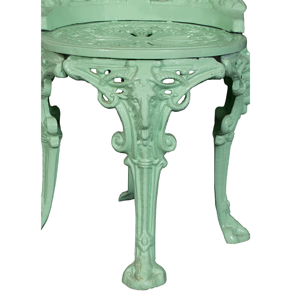Table & Chair, DGC-006,DGT-019 - GREEN (DWARKA ART INDIA), 2 Cast Aluminium Chair and 1 Table, Table & Chair Set - IM6115