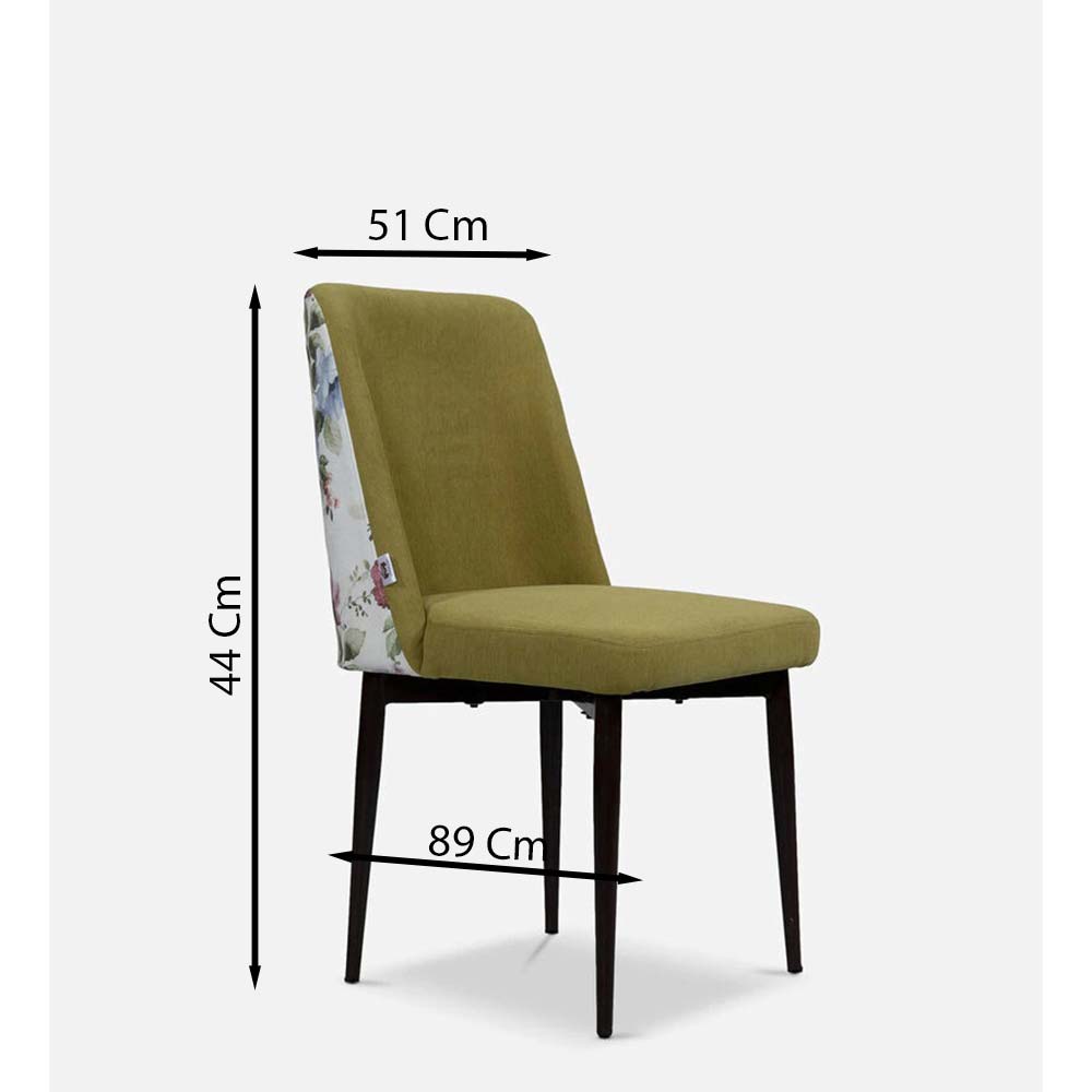 Chair, FN1982013-S-PM29017 (Mubelcasa),Emil Dining Chair in Light Green Colour, Chair - IM6125