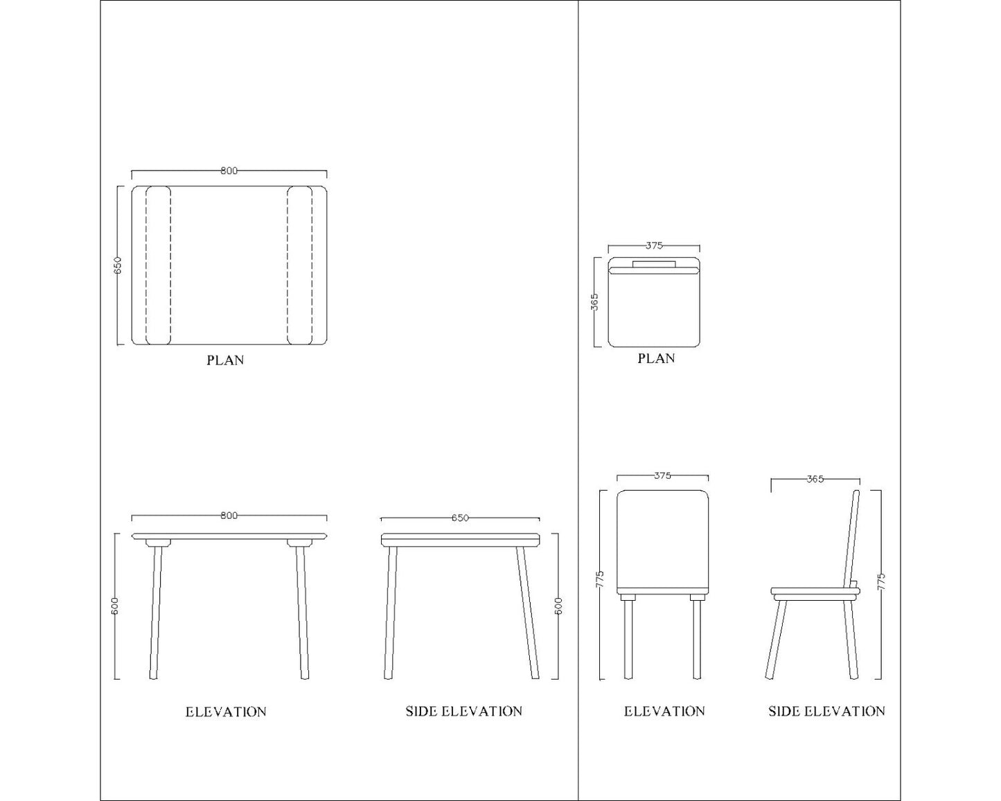 Kids table, Kids chair, study table, kids study table, Rectangle table, table chair set, table for play/eat & study, Study sets -Table and chair set- IM 4004