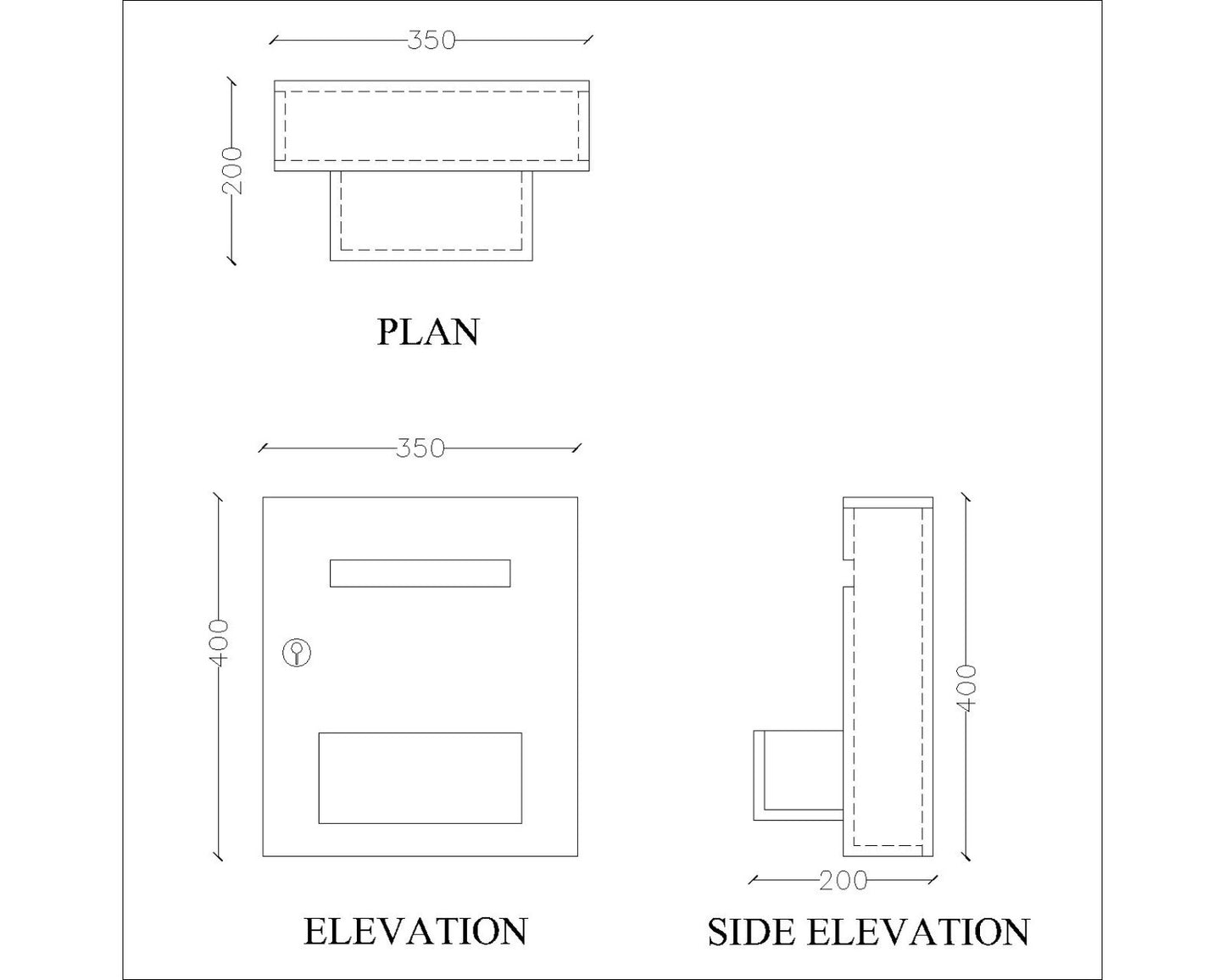 Wall unit hanging box storage, open pocket storage at front in solid finish, wall unit with space for accessories, utility wall shelf for storage,Wall mounted storage unit,Wall shelf unit-IM420