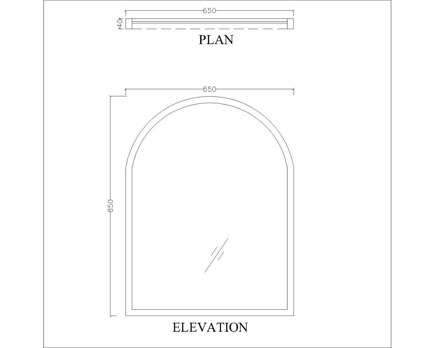 Wall mirror with wooden frame, Mirror for living/waiting/foyer area modern look mirror in brown ,Mirror - IM427