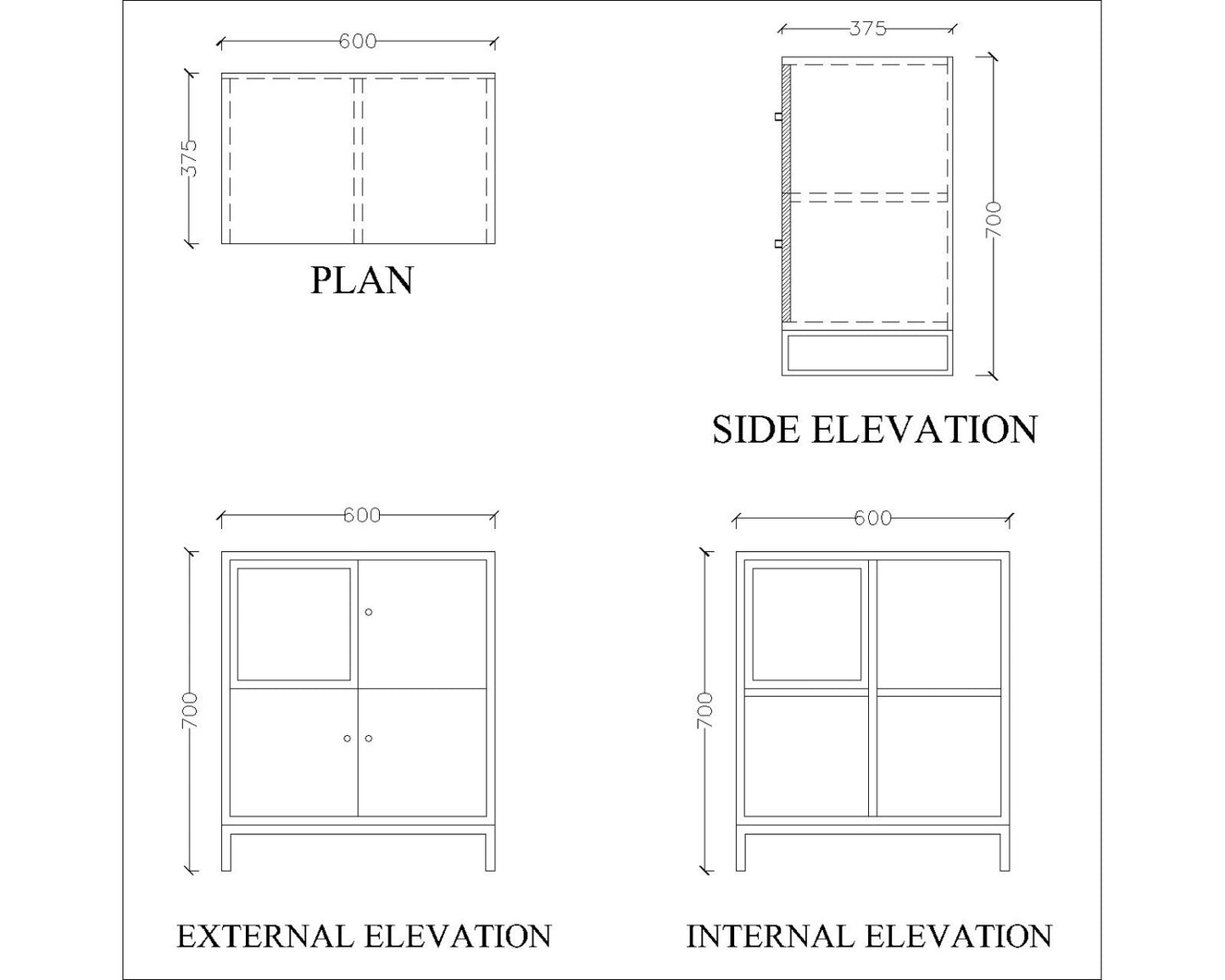 Book Shelf, Wood & Grey Color Book Shelf, Book Shelf with Open Space, Book Shelf with Shutter, Book Shelf with Grey Ms Legs, Book Shelf - VT- 10000
