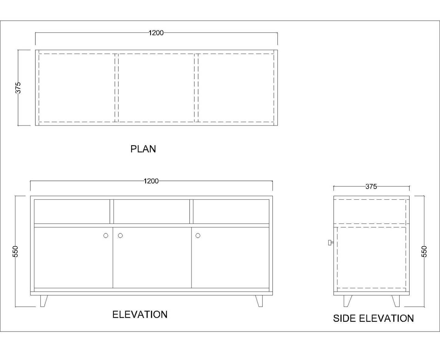 Entertainment Unit, Green & White Color Entertainment Unit, Entertainment Unit for Living & Bedroom Area, Entertainment Unit with Open Shelf, Entertainment Unit with Shutter, Entertainment Unit - VT - 10011