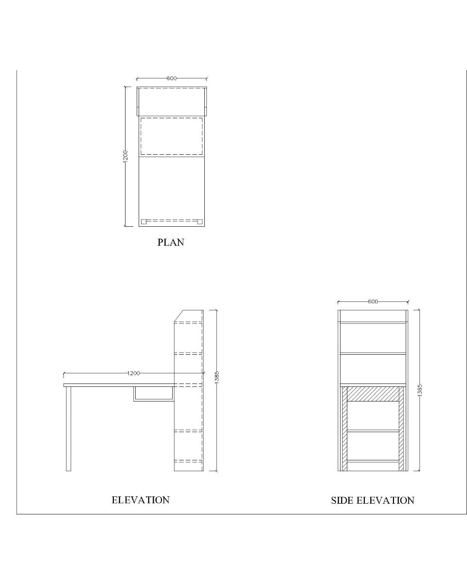 Kids Study Table, Wood & Pink Color Study Table, Study Table with Open Shelf, Study Table - VT - 12023